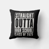 ストレートoutta高校2025 (動揺して) クッション (裏面)