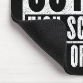 ストレートoutta高校2025 (動揺して) マウスパッド (コーナー)