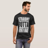 ストレートoutta 7年生7年生の学校卒業 tシャツ (正面フル)