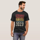 ストレートoutta 8年生2023年8年生の卒業生 tシャツ (正面フル)