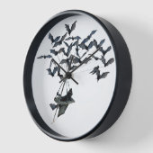 ストレートTIllモーニングウォールクロック 壁時計 (傾斜)