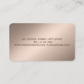 ストロエレガントー絵を描クグリッター箒,電気掃除機 名刺 (裏面)