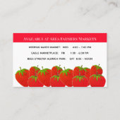 ストロカスタムベリーファーム 名刺 (裏面)