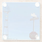 ストロタワー ガラスコースター (裏面)