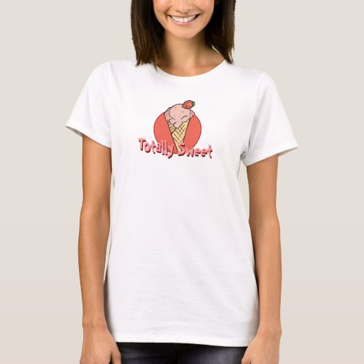 ストロベリーアイスクリームシャツ Tシャツ (正面)