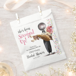 ストロベリーアイスクリーム掬い上げブライダルシャワー フェイバーバッグ