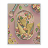ストロベリーアイスクリーム シール (正面)