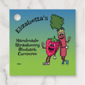 ストロベリーアンドルバーブパルスジャムパイコブラー フェイバータグ (正面)