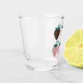 ストロベリーイチゴ果実愛好家農家ガーデン ショットグラス (左)