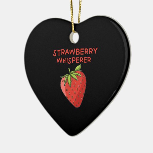 ストロベリーウィスパー セラミックオーナメント (左)