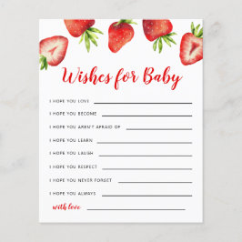 ストロベリーウィッシュベビーカード