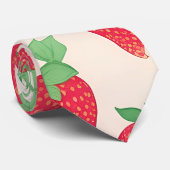 ストロベリーウォーターの色のパタカラフルーン ネクタイ (ロール)