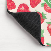 ストロベリーウォーターの色のパタカラフルーン マウスパッド (コーナー)