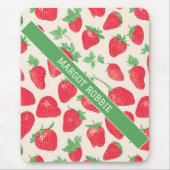 ストロベリーウォーターの色のパタカラフルーン マウスパッド (正面)