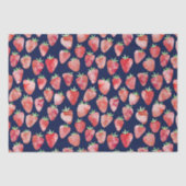 ストロベリーウォーター色ネイビーブルー 薄葉紙 (正面)