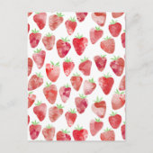 ストロベリーウォーター色 ポストカード (正面)