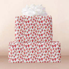 ストロベリーウォーター色 ラッピングペーパー