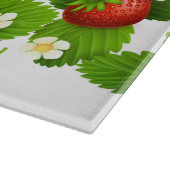 ストロベリーオンザつる植物 カッティングボード (角)