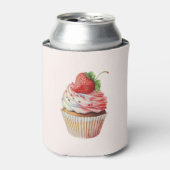 ストロベリーカップケーキスイートデザート 缶クーラー (缶正面)
