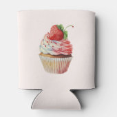 ストロベリーカップケーキスイートデザート 缶クーラー (裏面)