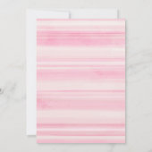 ストロベリーカップケーキ1st誕生日招待状- Prett 招待状 (裏面)