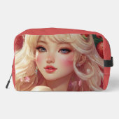 ストロベリーカワイネスプリントカットソーバッグ ドップキット (裏面)