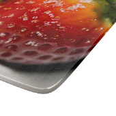 ストロベリーガラスの切り板 カッティングボード (角)