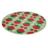 ストロベリーガラスの切断板 カッティングボード (角)