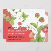 ストロベリーガーデン 招待状 (正面/裏面)