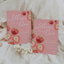 ストロベリーガールの誕生日パーティーへの招待