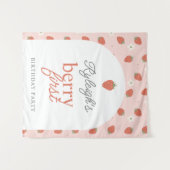 ストロベリーガールズベリーファースト誕生日パーティー | タペストリー (正面(横))