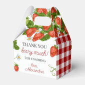 ストロベリーガールズベリーファースト誕生日パーティー フェイバーボックス (裏面サイド)