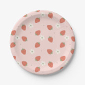 ストロベリーガールズ誕生日 | ペーパープレート (正面)