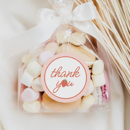 ストロベリーガールズ1st誕生日のお祝い ラウンドシール