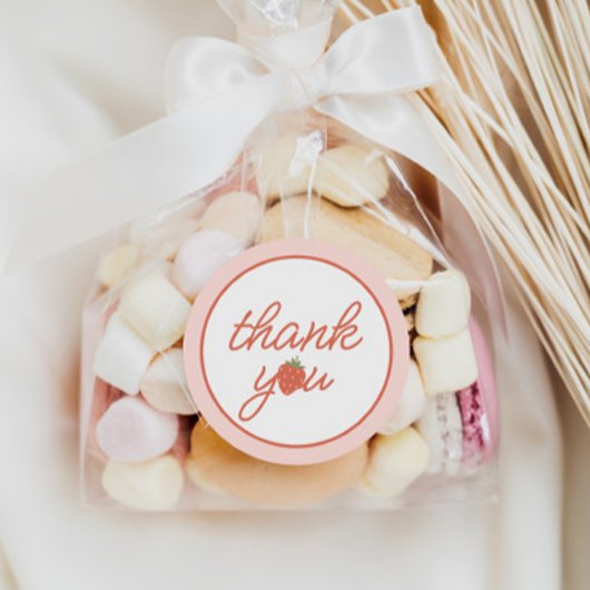 ストロベリーガールズ1st誕生日のお祝い ラウンドシール