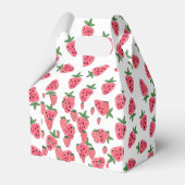 ストロベリーガールファースト誕生日パーティーありがとう フェイバーボックス (裏面サイド)