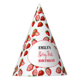 ストロベリーガール誕生日パーティーパーティー| Berry Sweet パーティーハット