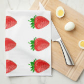 ストロベリーキッチンタオル キッチンタオル (四つ折り)
