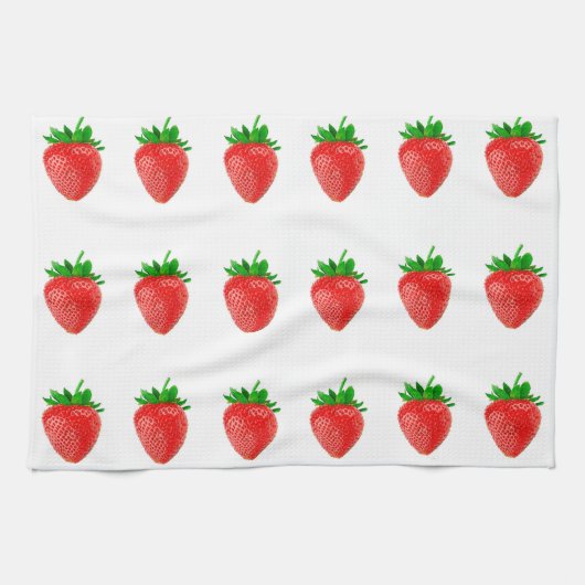 ストロベリーキッチンタオル キッチンタオル (横)