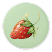 ストロベリーキッチンドロワーノブ – SRF セラミックノブ (正面)