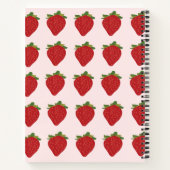 ストロベリーキュートレシピイチゴ ノートブック (裏面)