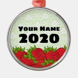 ストロベリーキープサケオーナメント メタルオーナメント