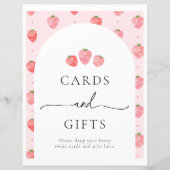 ストロベリーギフトのサイン |いちごサイン (正面)