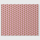 ストロベリーギフトラッピング紙イチゴ ラッピングペーパー (フラット)