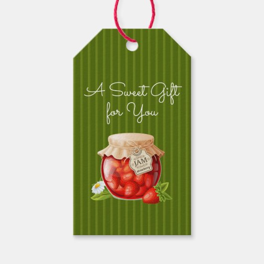 ストロベリーギフトラベル ギフトタグ (正面)