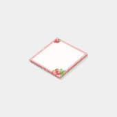 ストロベリーギンガムPost-it ‰メモ ポストイット (アングル)