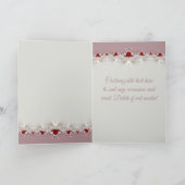 ストロベリークレームレース招待状カード 招待状 (内部)