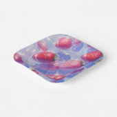 ストロベリーグレープスプラッシュ ペーパープレート (傾斜あり)