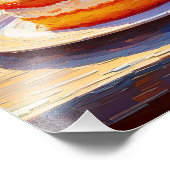 ストロベリーケーキとコーヒーディライト フォトプリント (角)