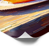 ストロベリーケーキとコーヒーディライト ポスター (コーナー)